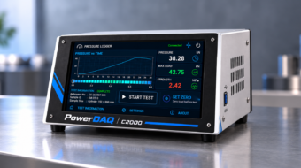 Benchtop Pressure Logger in Modern Lab