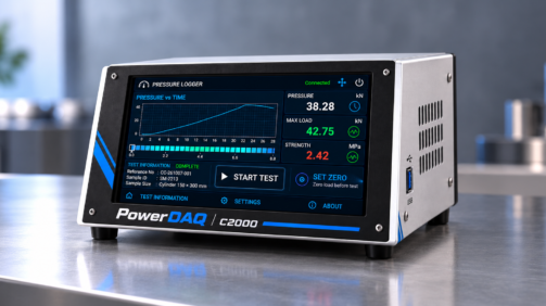 Benchtop Pressure Logger in Modern Lab