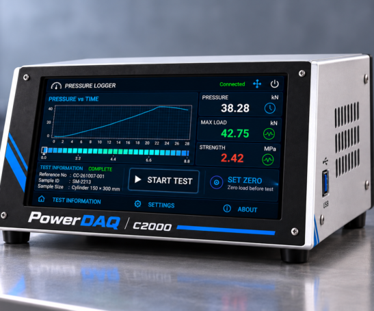 Benchtop Pressure Logger in Modern Lab